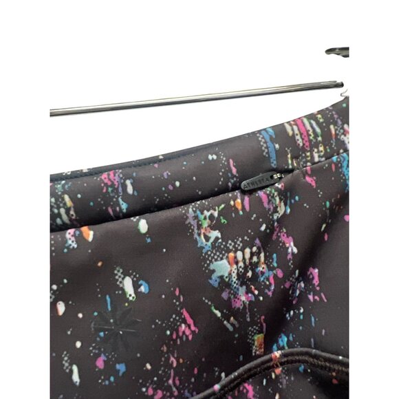 Athleta Black Paint Spattered Match Point Skort - Picture 8 of 9